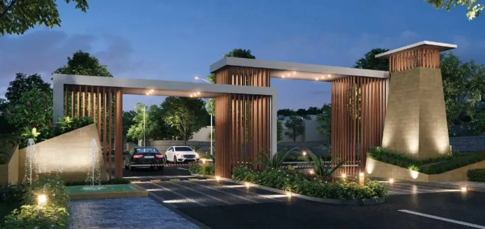 CKPC Devanahalli Main Entrance Elevation Grand by CKPC Properties located at Devanahalli, Bangalore Karnataka